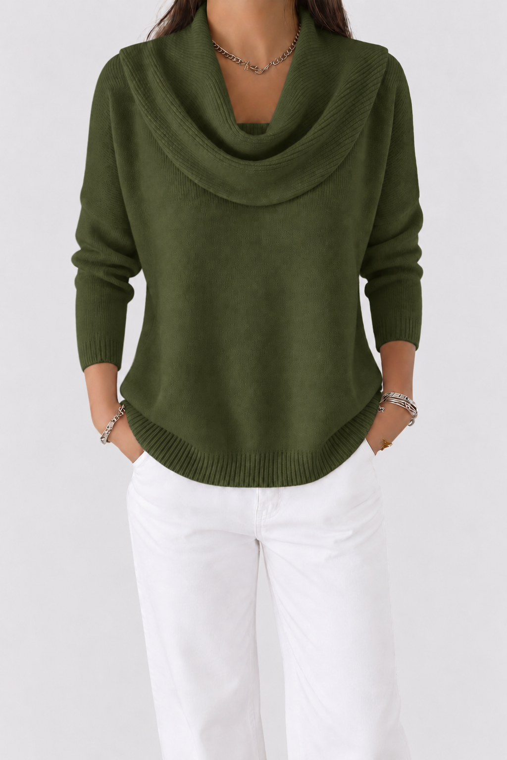 Lola | Jersey con cuello caido