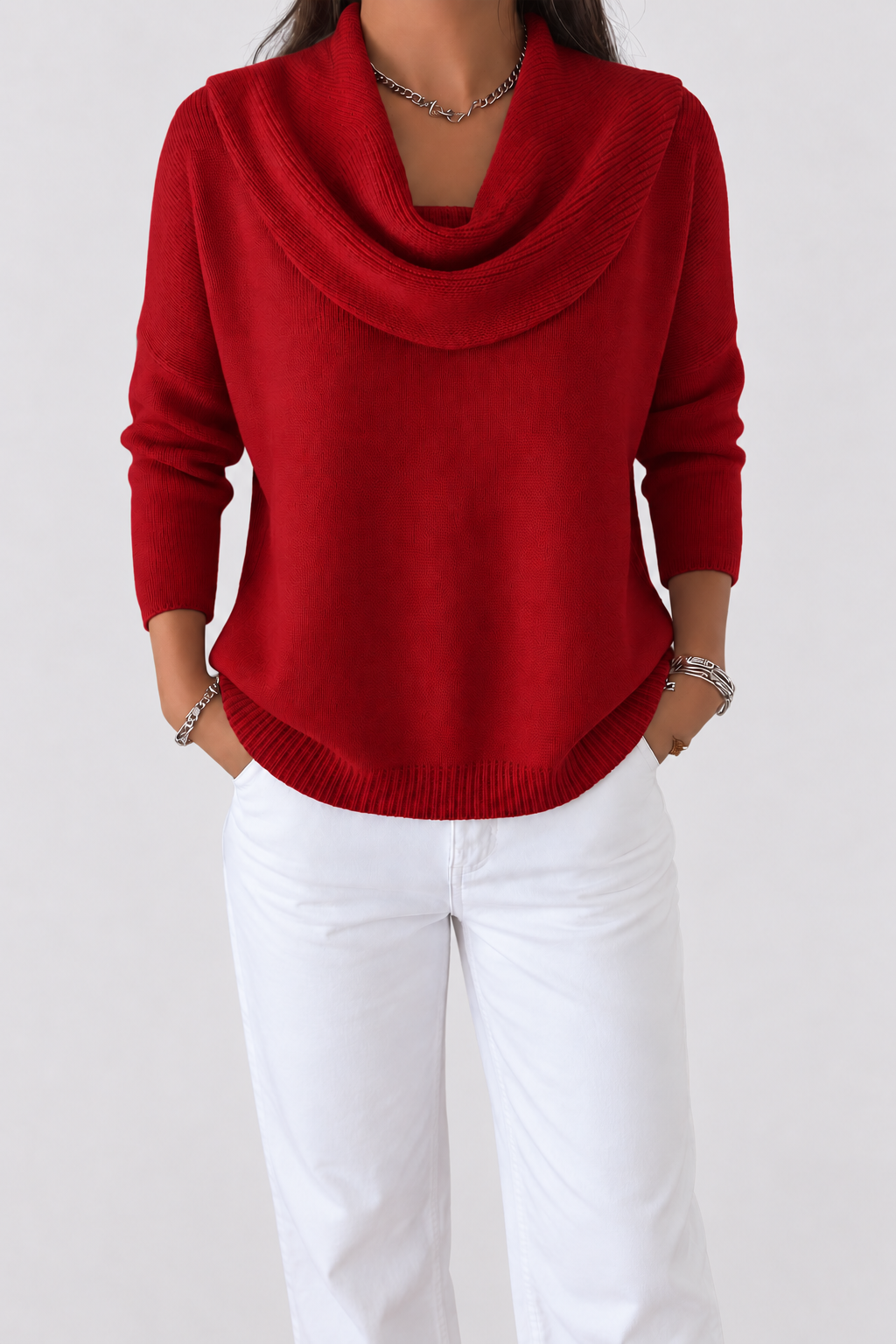 Lola | Jersey con cuello caido