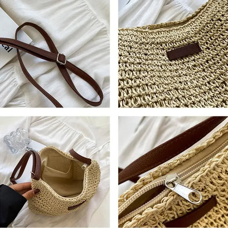 Bolso Artesanal en Paja