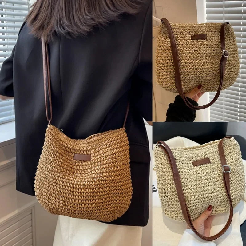 Bolso Artesanal en Paja