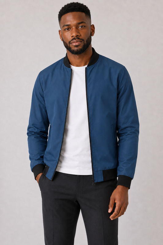 Chaqueta Corta Cuello  Hombre