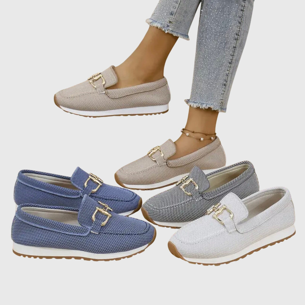 Susie | Zapatillas Mocasines Ortopédicas