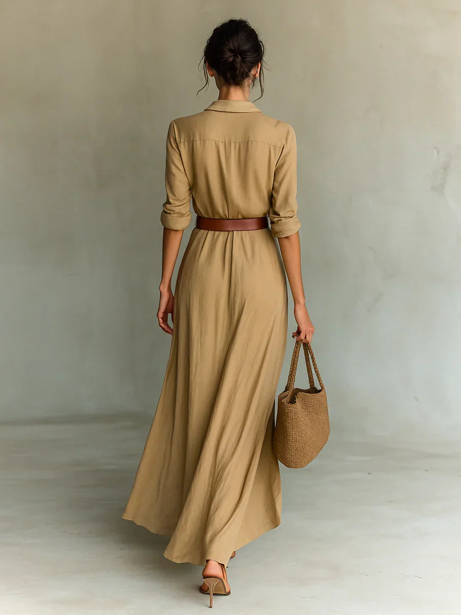 Vestido elegante que realza la figura