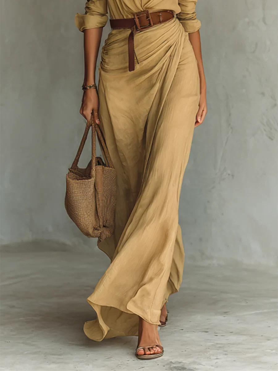 Vestido elegante que realza la figura