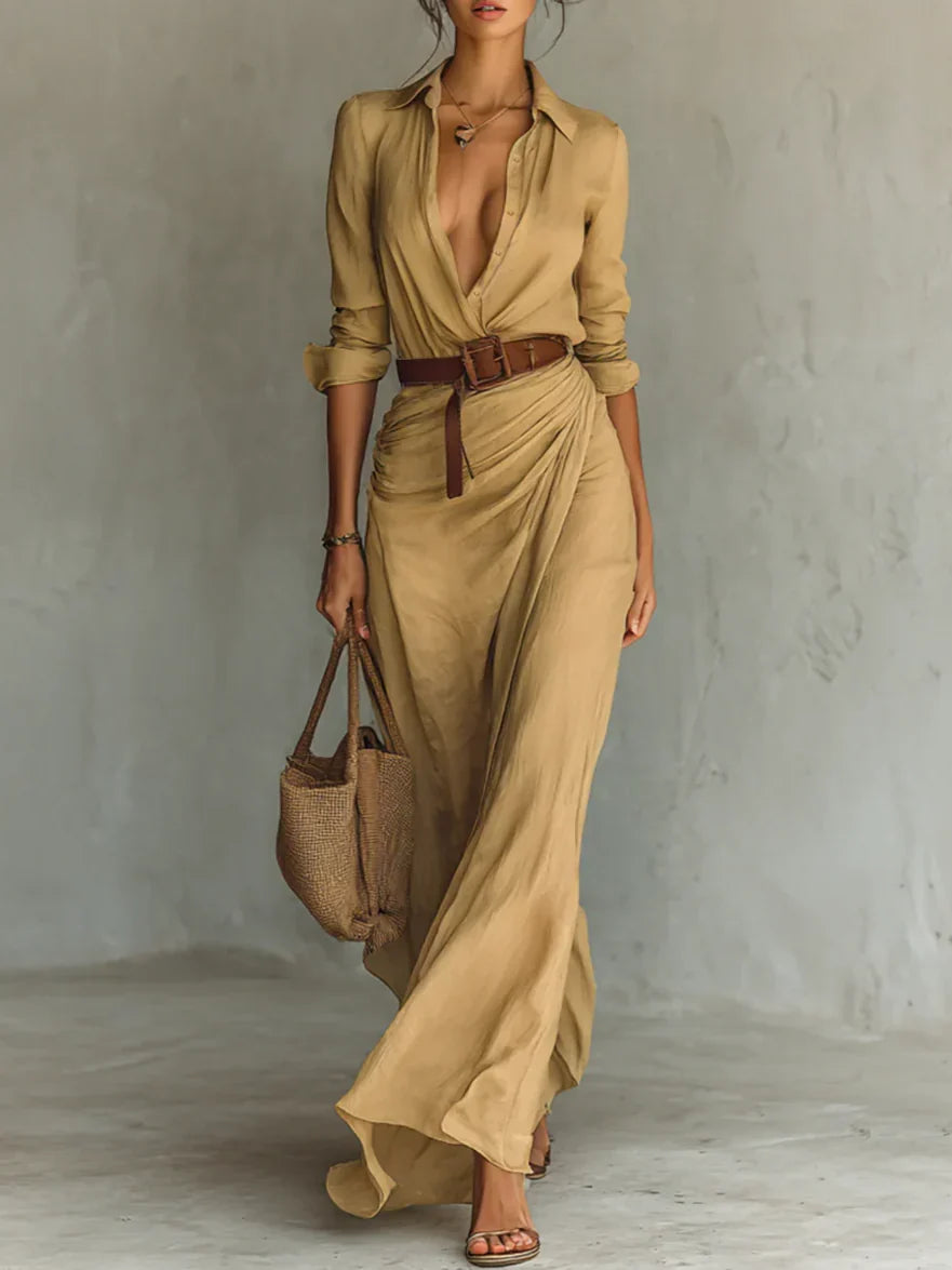 Vestido elegante que realza la figura
