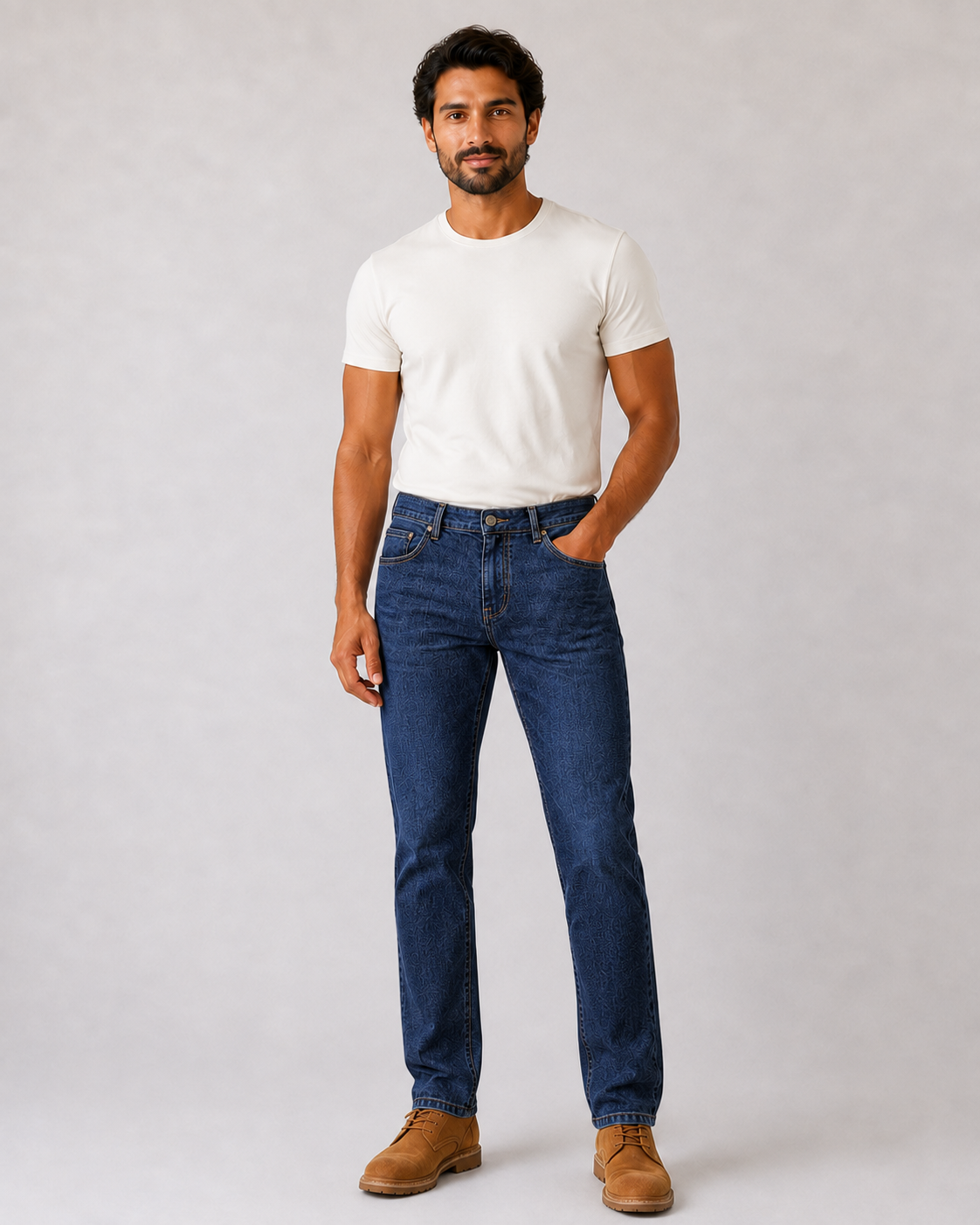 Vaqueros Slim Hombre