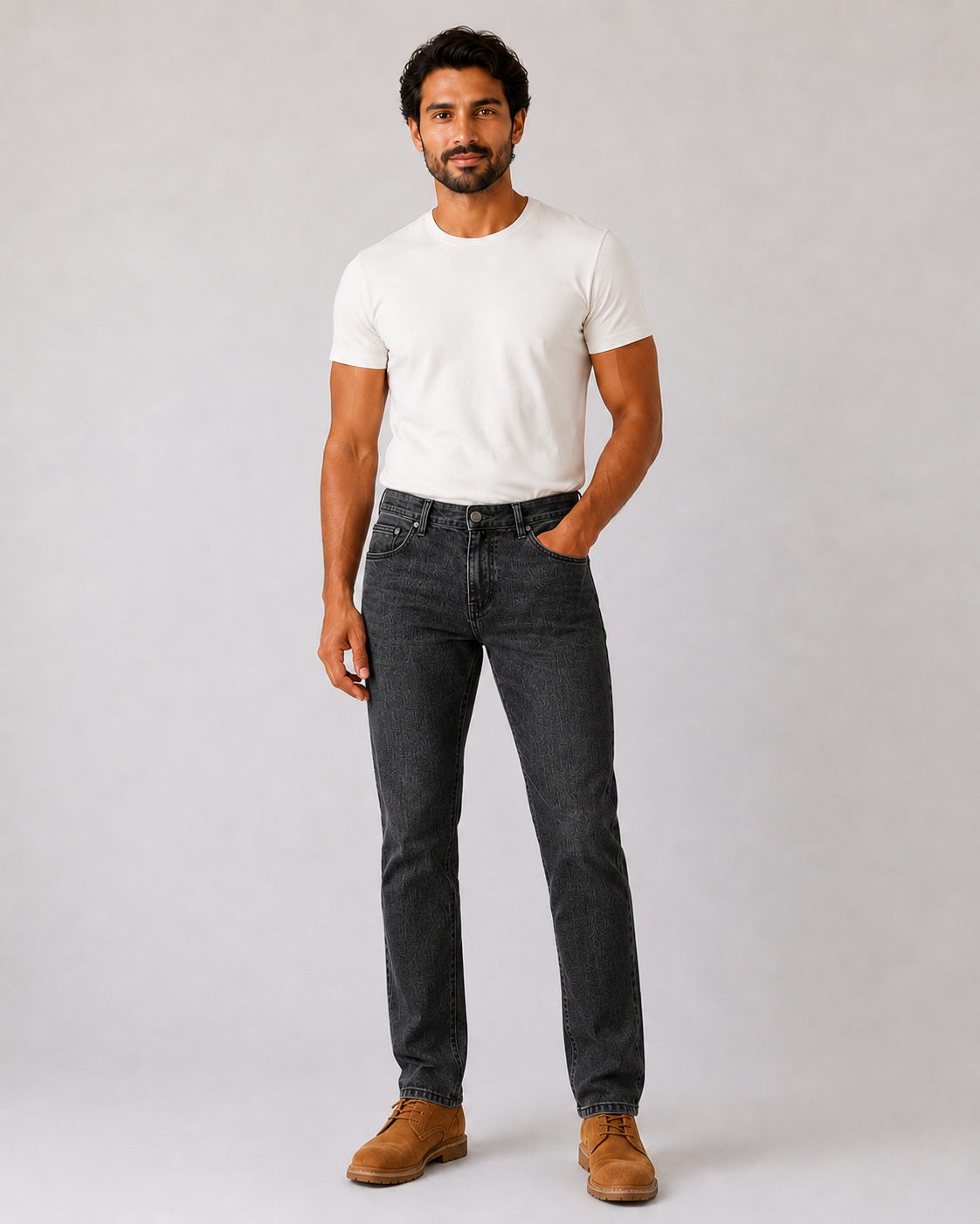 Vaqueros Slim Hombre