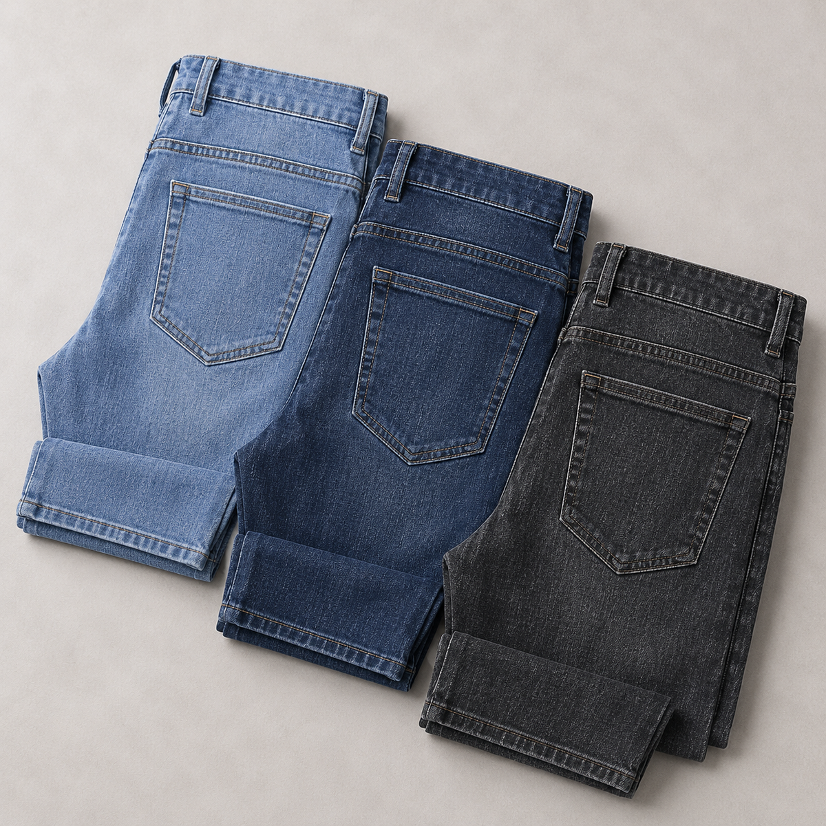 Vaqueros Slim Hombre
