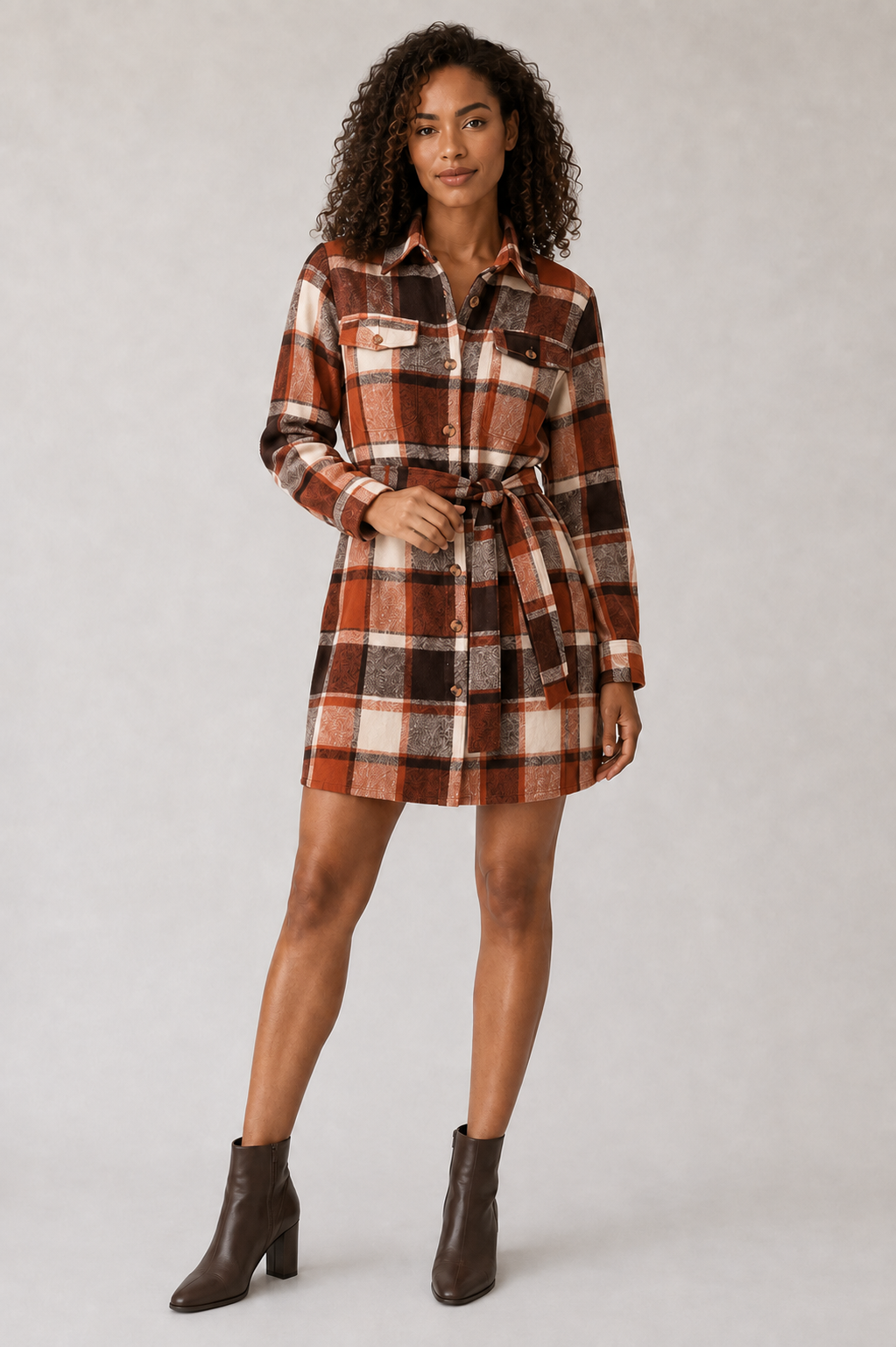 Vestido de Cuadros Esencia