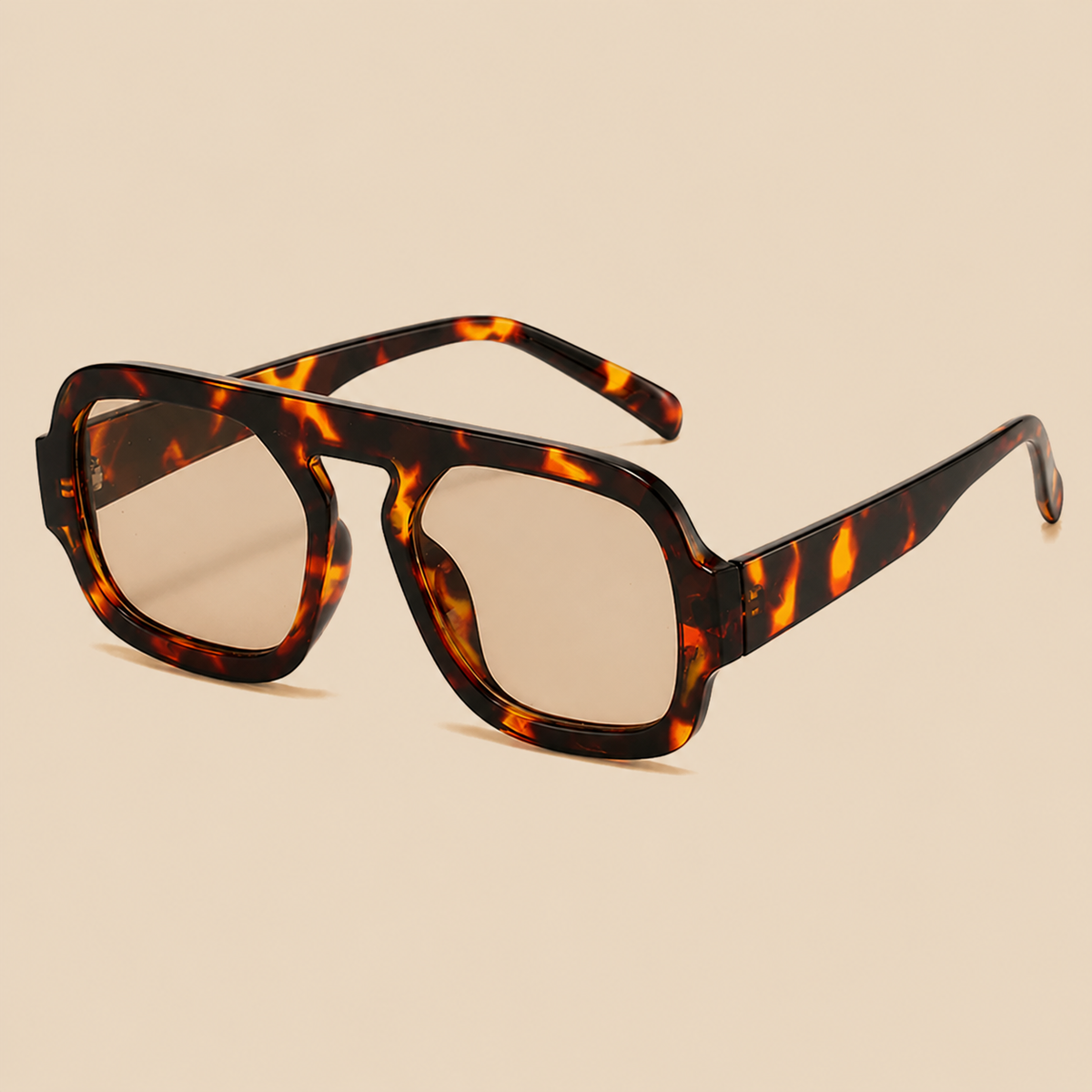 Gafas de Sol Cuadradas Retro Degradadas