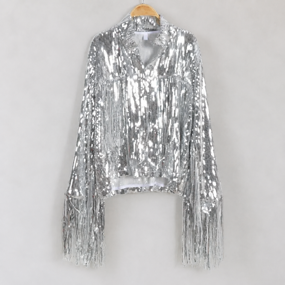 Chaqueta Retro con Lentejuelas