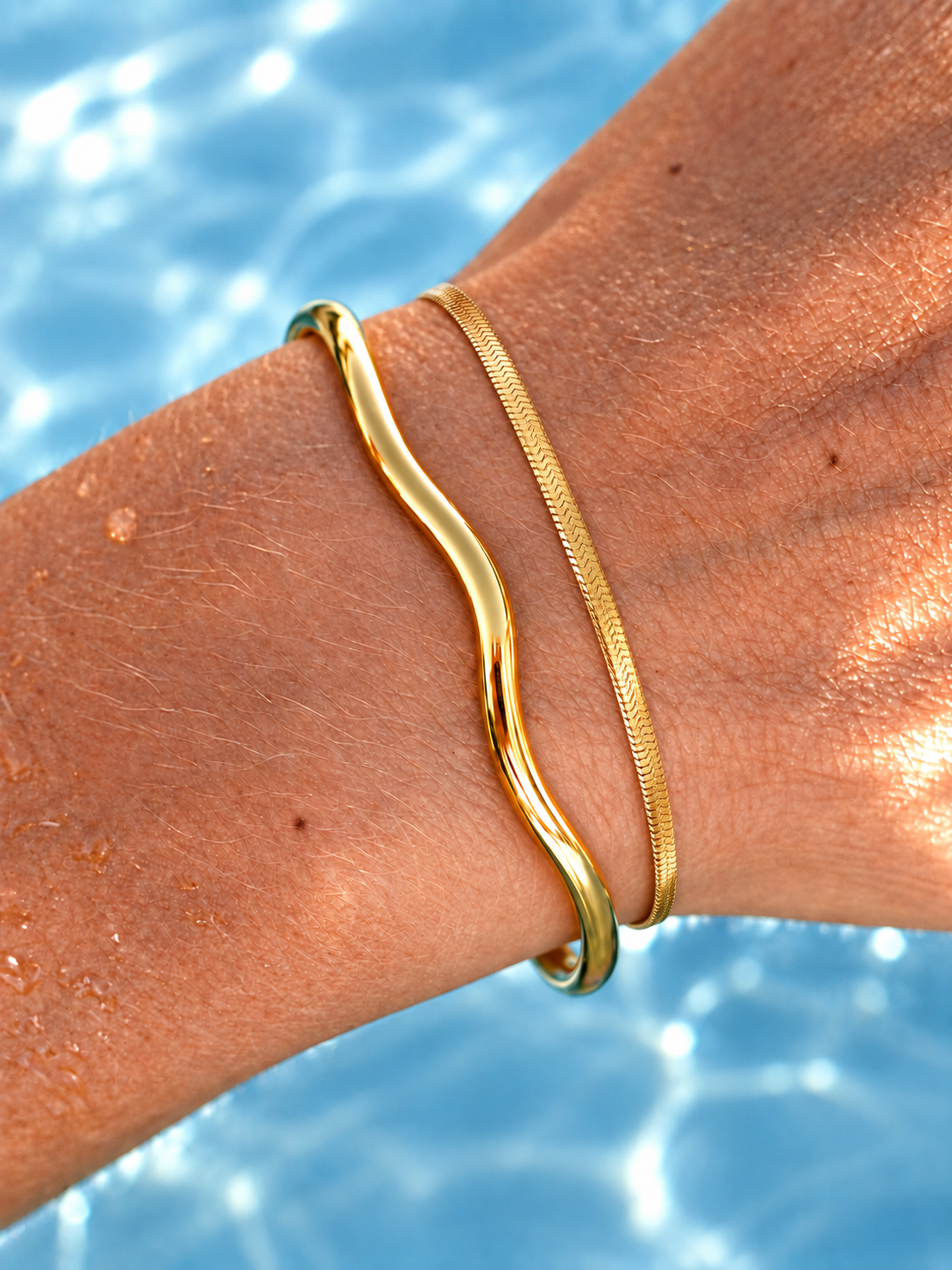 PULSERA DE CADENA SQUARE